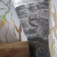 تبر دست‌ساز خاص (فولاد و چوب راش)