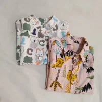 شومیز پیراهن کلاه پسرانه دخترانه۲تا۳ سال وارداتی