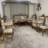 مبل استیل سلطنتی طلایی