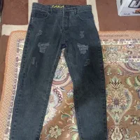 شلوار لی آکبند نونو برند zara