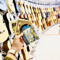 سیم (سه تار گیتار کلاسیک آگوستیک الکتریک باغلاما)