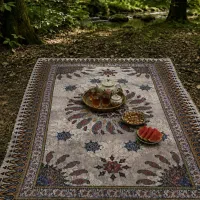 رومیزی های پارچه ای