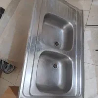 سینک استیل ۶۰ در ۱۰۰ سانت اخوان