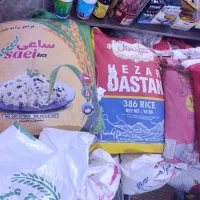 برنج ایرانی هاشمی وعنبر بو سرلاشه برنج پاکستانی