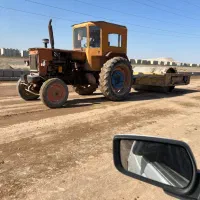 غلطک کششی با تراکتور