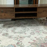 میز تلویزیون ساده و زیبا طرح چوب طبیعت