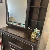 تخت دو نفره و میز آرایش ام دی اف