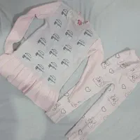 ست لباس دخترانه بافت