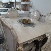 میز غذا خوری ۶ نفره در حد نو