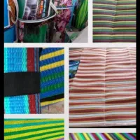 حصیر  زیرانداز مسافرتی ضد آب و پتوبا طول بلند