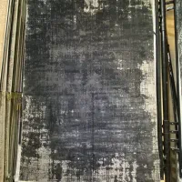 فرش مدرن طوسی مشکی مینیمال قیمت مناسب