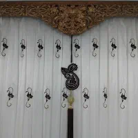 پرده|پرده، رانر، رومیزی|شاهین دژ, |دیوار