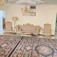 مبلمان کلاسیک هفت نفره و میز غذا خوری ۶نفره