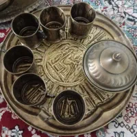 ست کامل سماور ذغالی و منقل