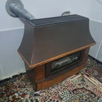 بخاری گازی بزرگ کلبه ای و نیک کالا