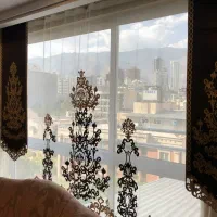 پرده تور نگین دار ترکیه ای