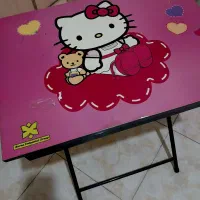میز تحریر کودک طرح Hello Kitty