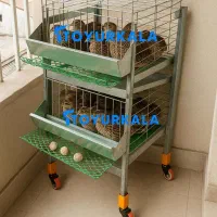 *آپارتمانی% بلدرچین مینی و قفس مرغ