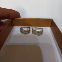 حلقه ازدواج طلا سفید