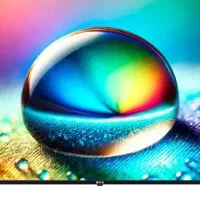 تلویزیون ۵۵ اینچ ۴K ultra HD QLED  کروت