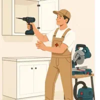 تعمیر انواع کمد دیواری  کابینت در محل