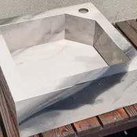 روشویی سرامیکی دست‌ساز ‌