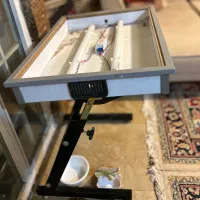 میز نور مهندسی ۵۰*۷۰ سالم بدون شیشه