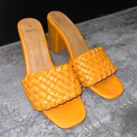 صندل تابستونی زرد خردلی