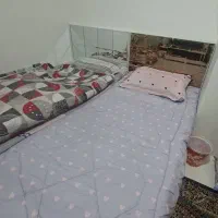 تخت یکنفره باتشک