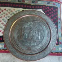 سینی مس قلمکاری شده