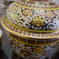 قندان و فنجان و کاپ قهوه خوری  بنجارونگ تایلندی