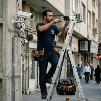 رفع فوری خرابی دوربین مداربسته در محل