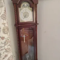 ساعت دایستاده چوبی سالم