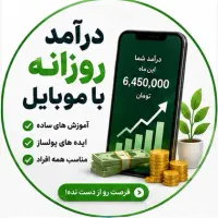 کسب درآمد اینترنتی از منزل ، آموزش و پشتیبانی کامل