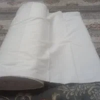 پارچه متقال سفید تمیز و سالم و نو ۴۰ متر
