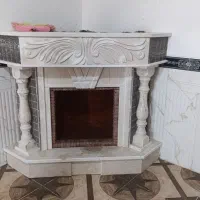 شومینه سنگی کباب پز