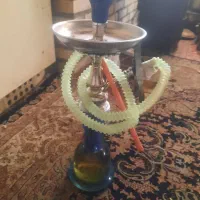 قلیون برنجی آبکاری شده