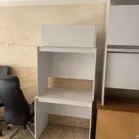 میز کارمندی mdf  و صندلی مدیریت