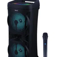 اسپیکر پارتی باکس همراه میکروفون وایرلس|سیستم صوتی خانگی|سنندج, |دیوار