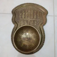 سینی و کاسه سماور مس