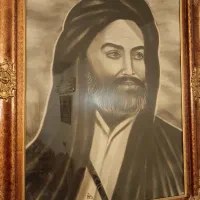 نقاشی سیاه قلم ( استاد سر خوش )
