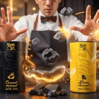 ذغال قلیان لوکس لیمو ، پسته ، نارگیل
