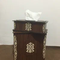 جا دستمالی چوبی