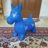 اسباب بازی بادی پرشی مدل اسب