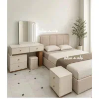 کد۷۰۰۰تخت و تشک فلزی چوبی