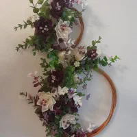حلقه گل کریستالی تمیزوسالم