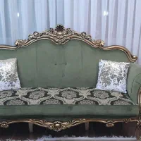 مبل استیل 9نفره با ناهار خوری 6نفره