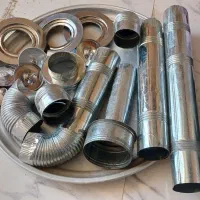 لوله بخاری ،زانویی ، درپوش
