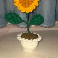 عروسک گل آفتاب گردون پینترستی