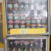 یخچال ویترینی ایستاده دو درب